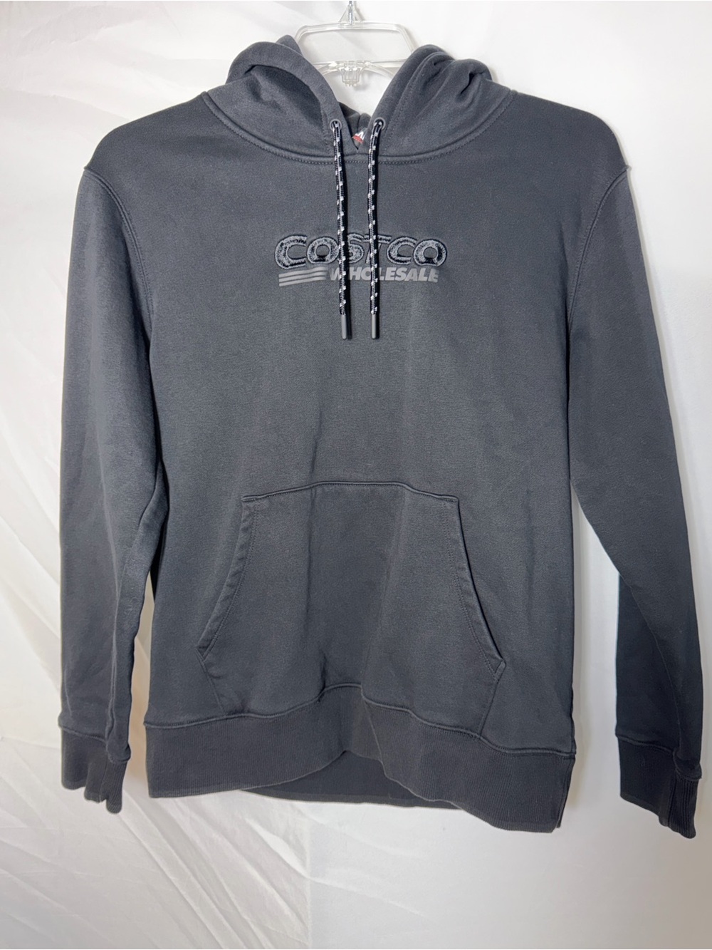 Costco Unisex Black Hoodie